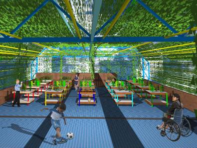 Escuela urbana sustentable,Costa Rica, IBO arquitecto